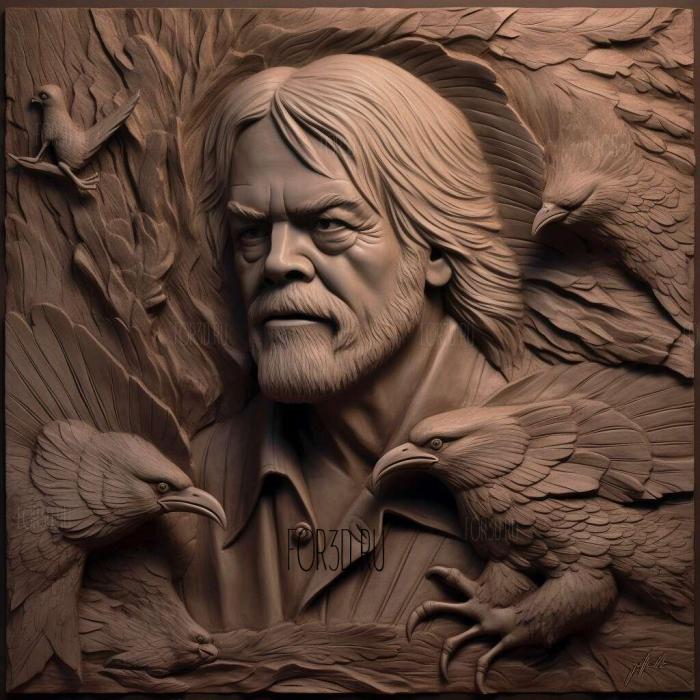 Bob Seger 1 3d stl модель для ЧПУ